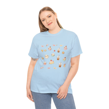 Sweet Treats Pattern T-Shirt | Eco-Limited