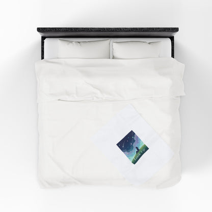 Look Up Night Sky Blanket | stargaze illustration, celestial decor