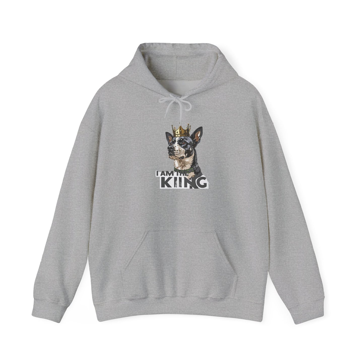 I Am King Dog Hoodie | Eco-Limited