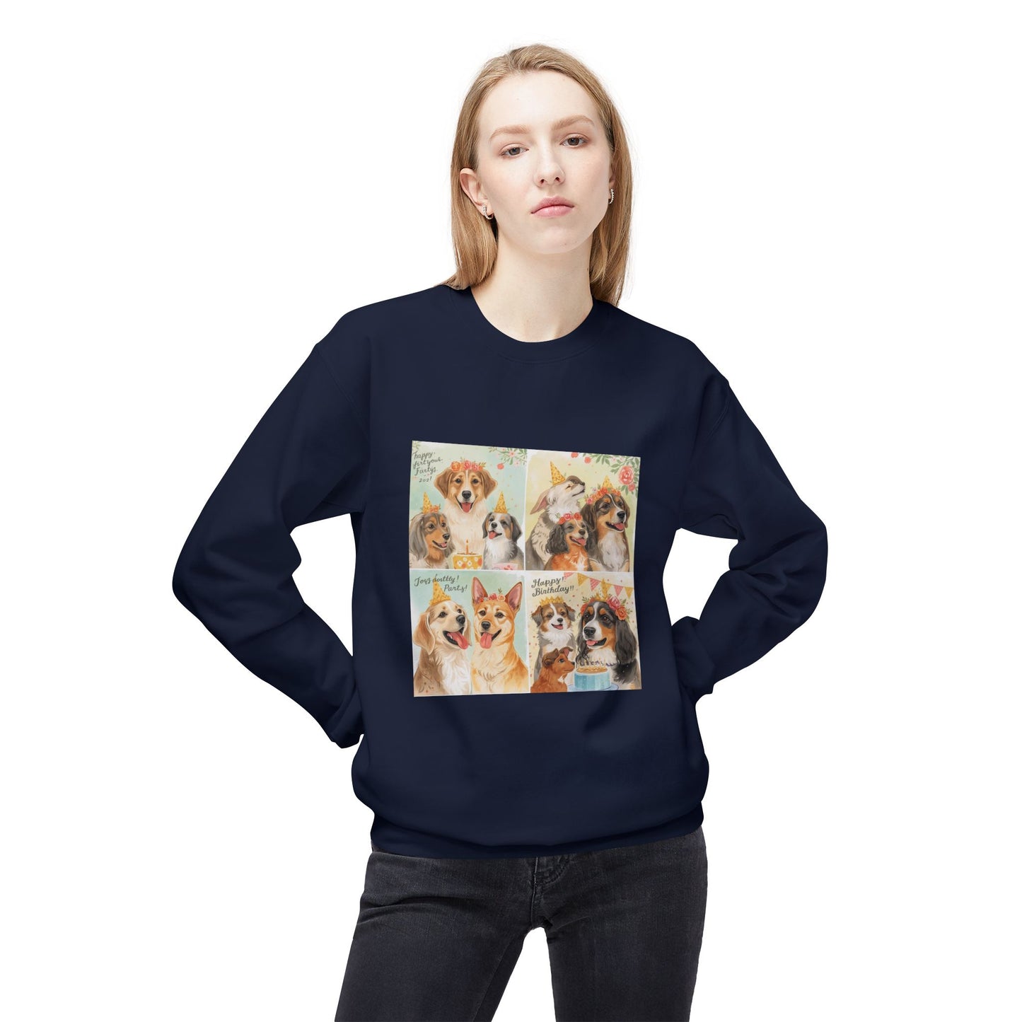 Dog Birthday Party Sweatshirt | Eco-Limited