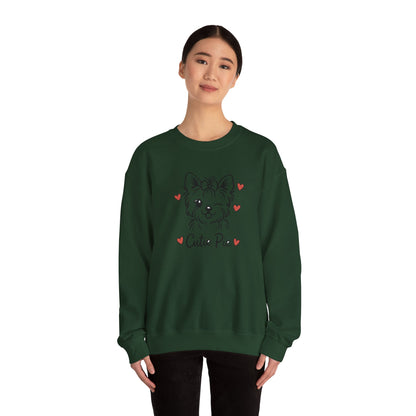 Puppy Love Graphic Sweatshirt | Eco-Limited
