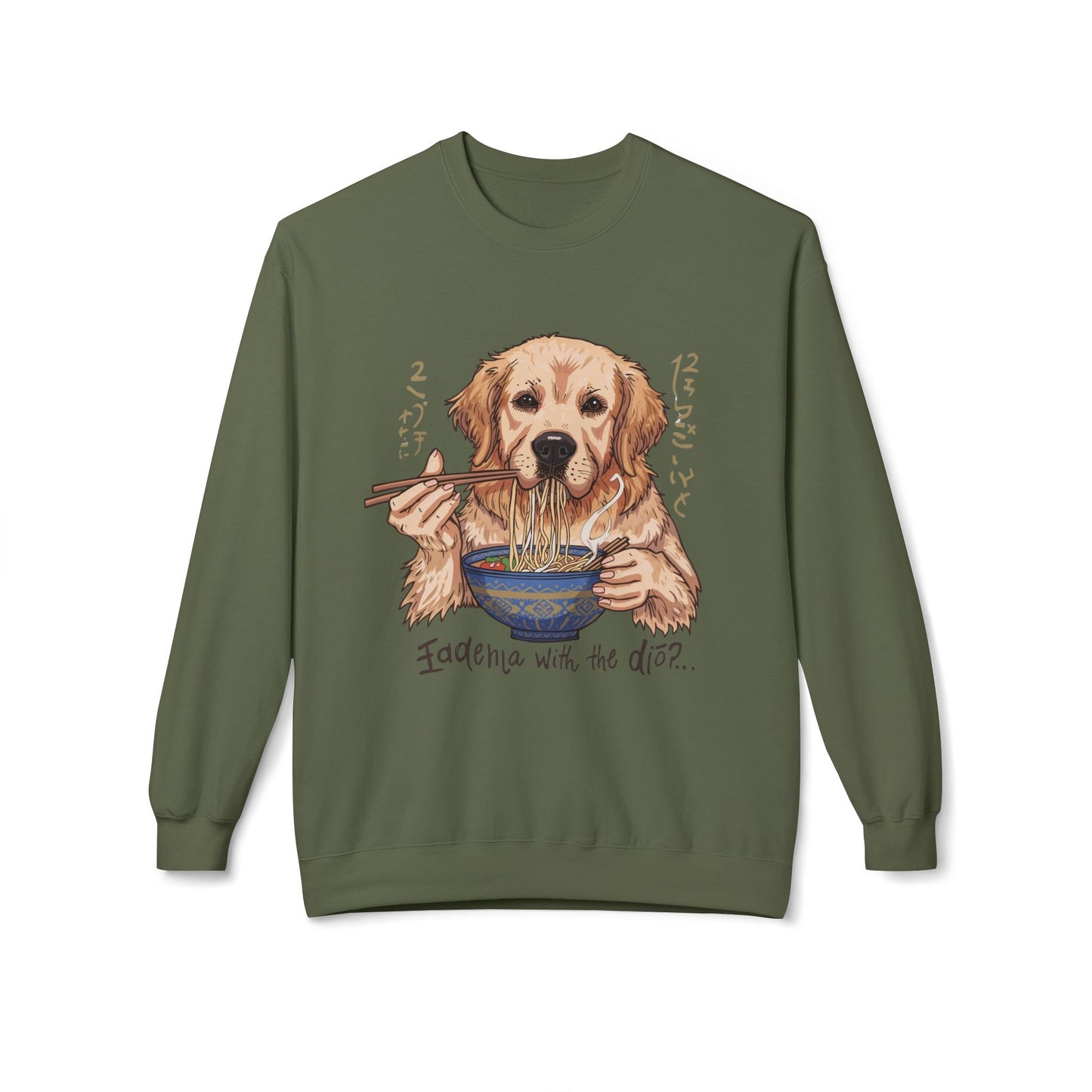 Noodle Dog Logic Graphic Sweater | Eco-Limited