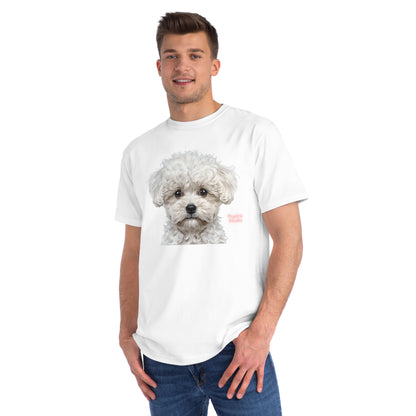 Organic Poodle Portrait T-Shirt | Organic-Limited