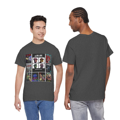 Animated Band Collage Street Art Graphic Tee | Eco-Limited