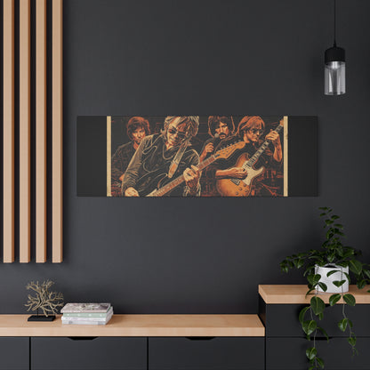 Rock Band Vintage Canvas Wall Art | Eco - Limited