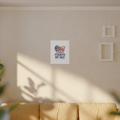 Fourth of July Canvas Wall Art