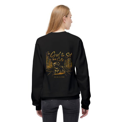 Too Cool To Sit Take a Cue Sweater | Eco-Limited