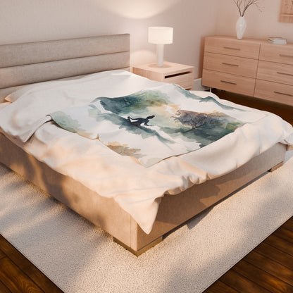 Peace Within Meditation Blanket | Eco-Limited