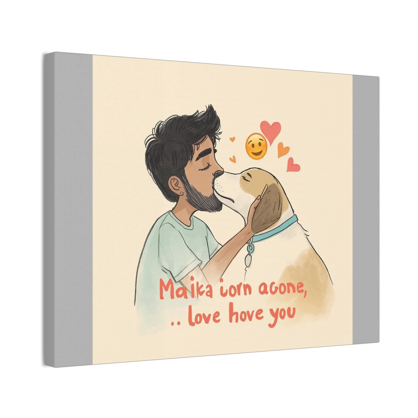 Love Never Leaves Canvas | Eco-Limited