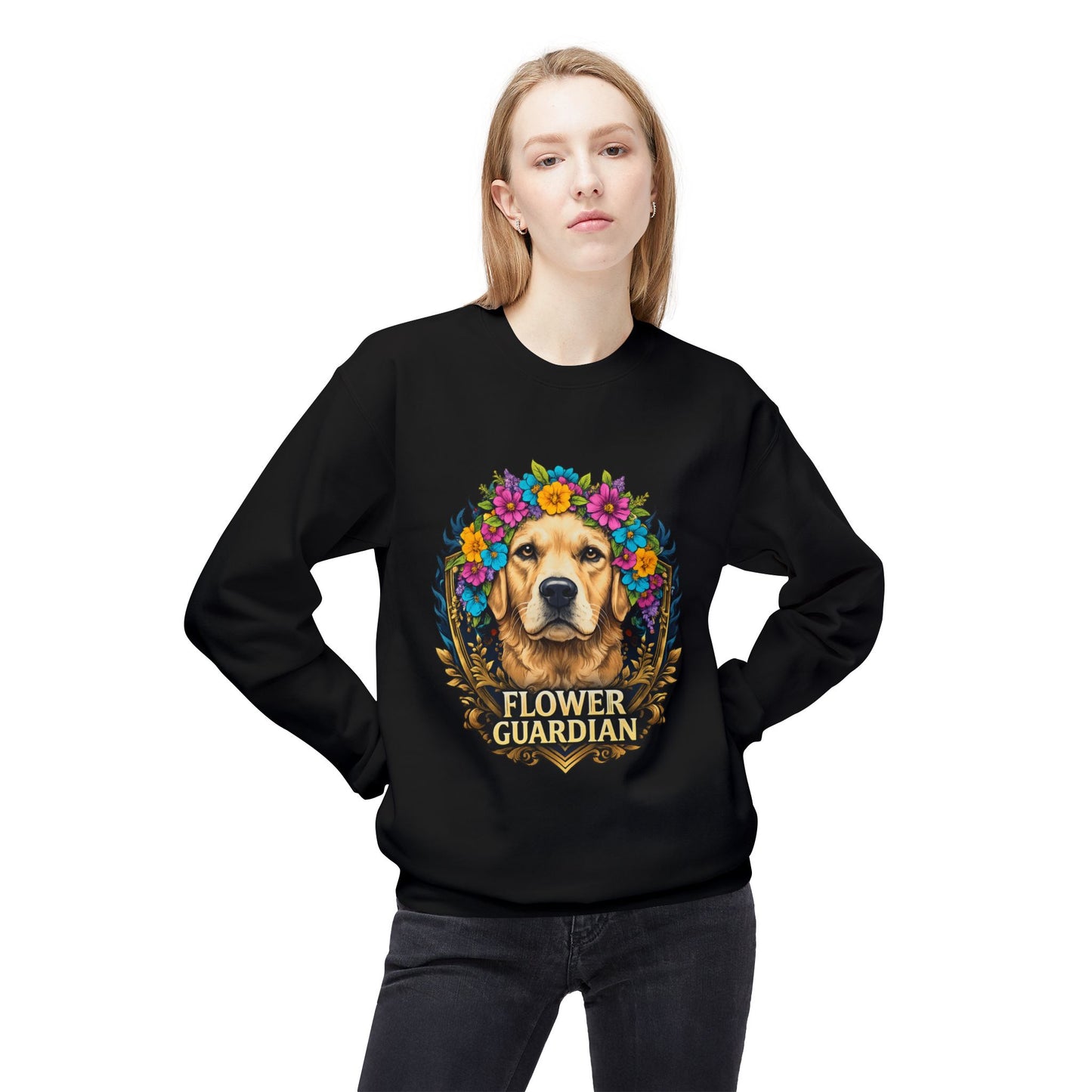 Flower Guardian Graphic Sweater | Eco - Limited