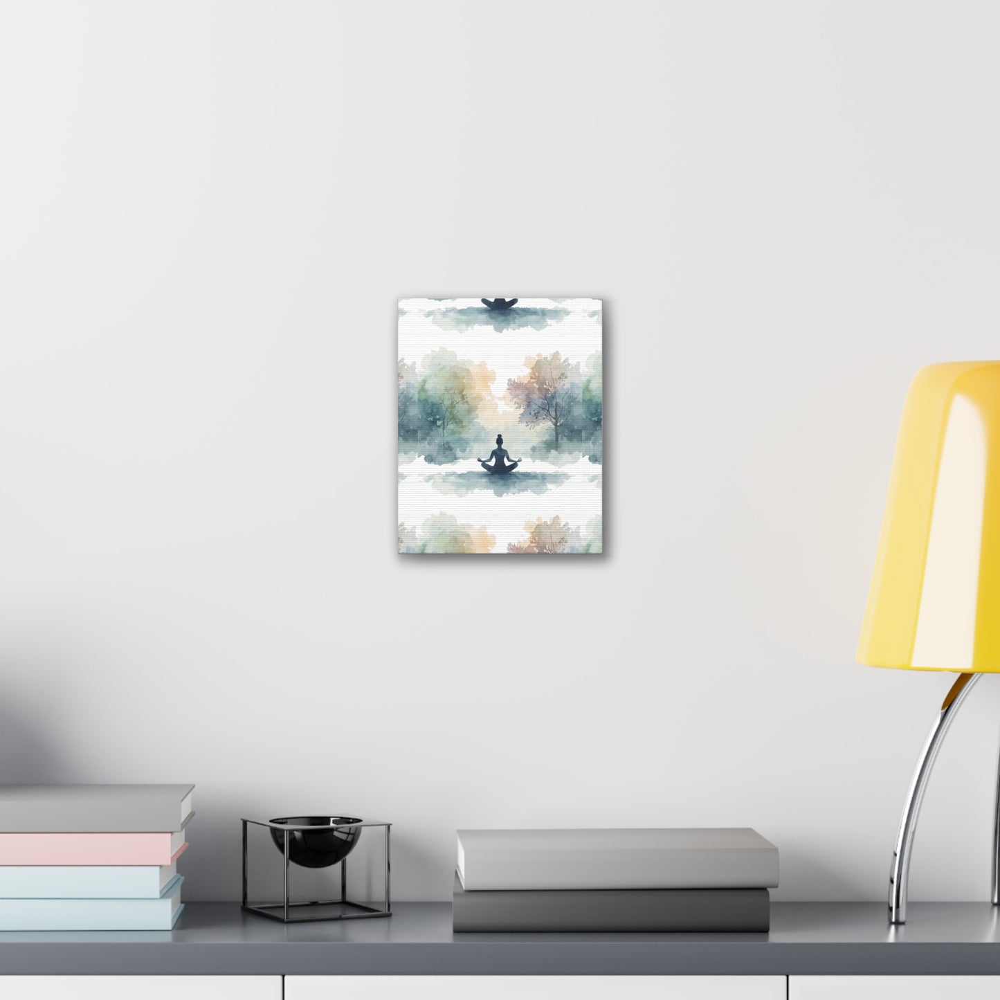 Peace Within Meditation Canvas Wall Art | Eco-Limited
