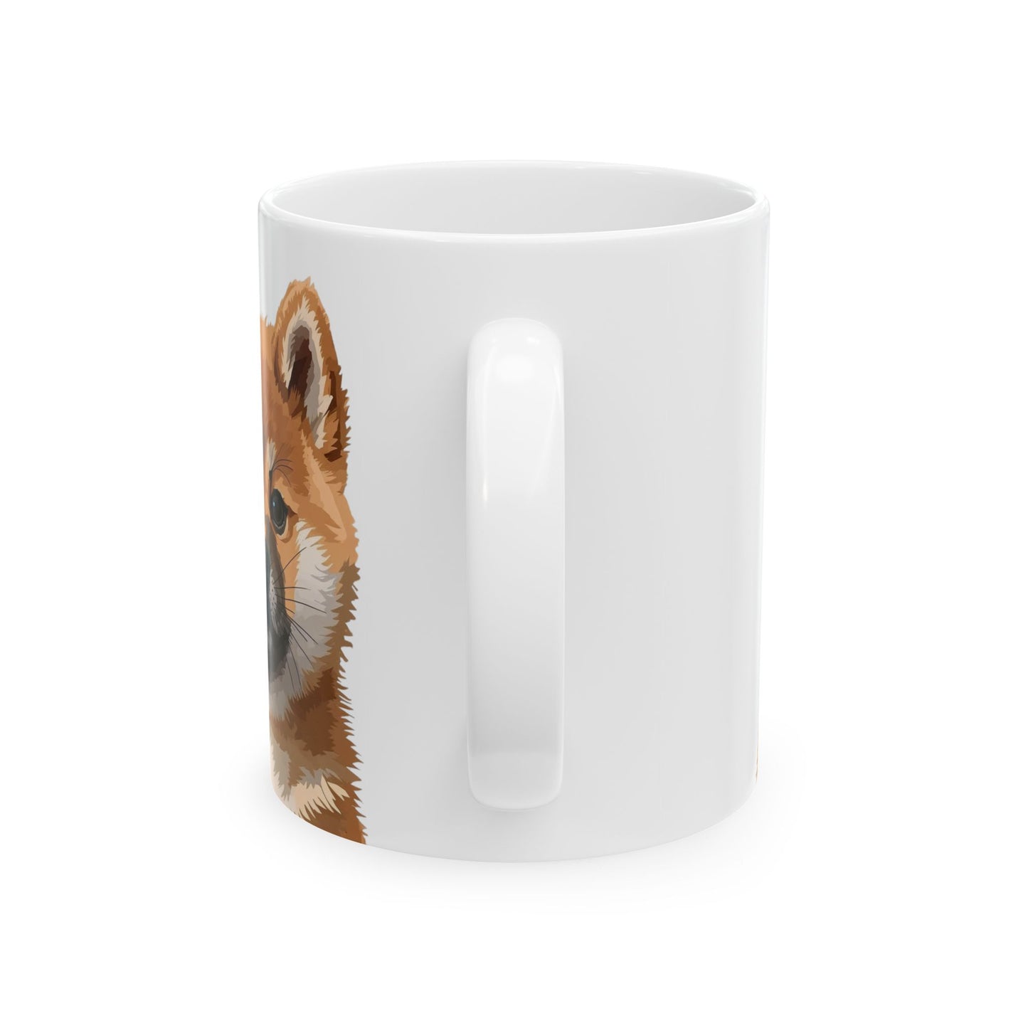 Shiba Inu Puppy Ceramic Mug (11oz, 15oz)