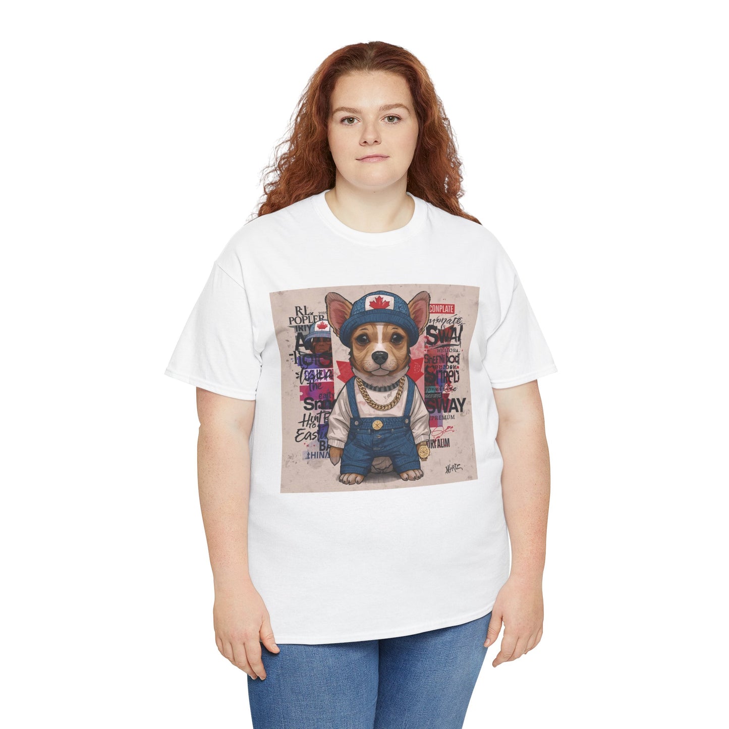 Lucky Street Pup Art T-Shirt | Eco-Limited