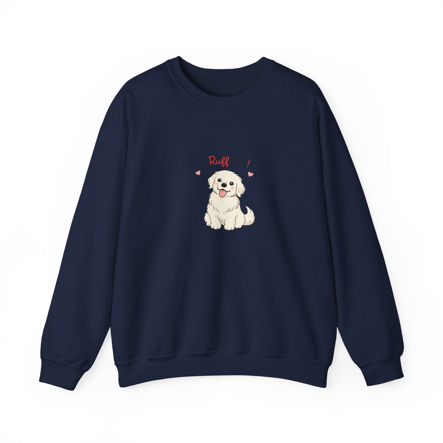 Ruff Love Puppy Graphic Sweatshirt | Eco-Limited