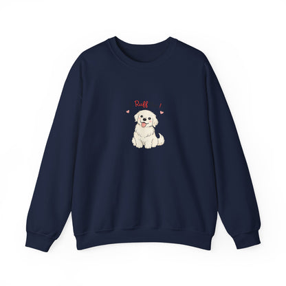 Ruff Love Puppy Graphic Sweatshirt | Eco-Limited