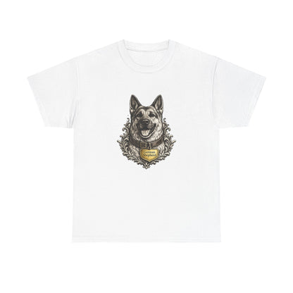 German Shepherd Ink Illustration T-Shirt | Eco-Limited
