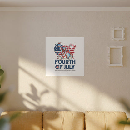 Fourth of July Canvas Wall Art