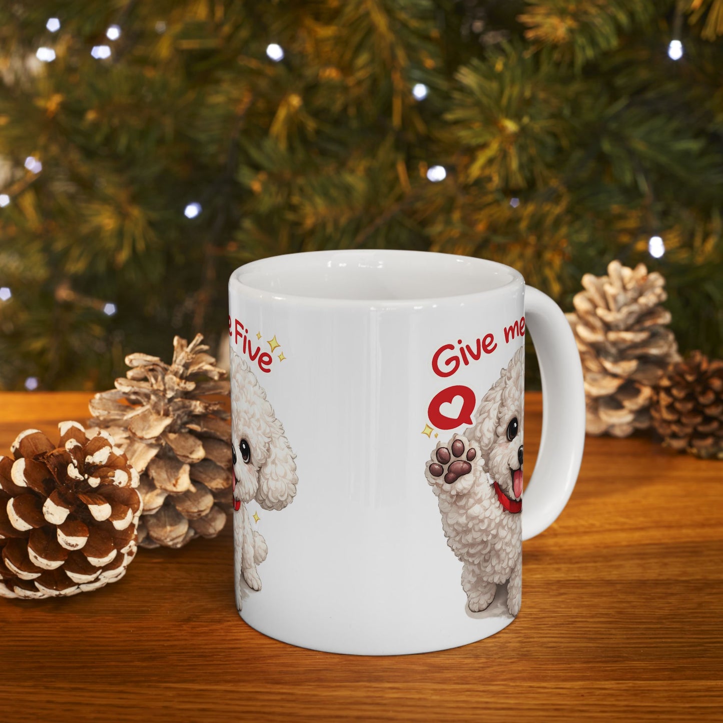 Give Me Five Dog Mug | Eco-Limited