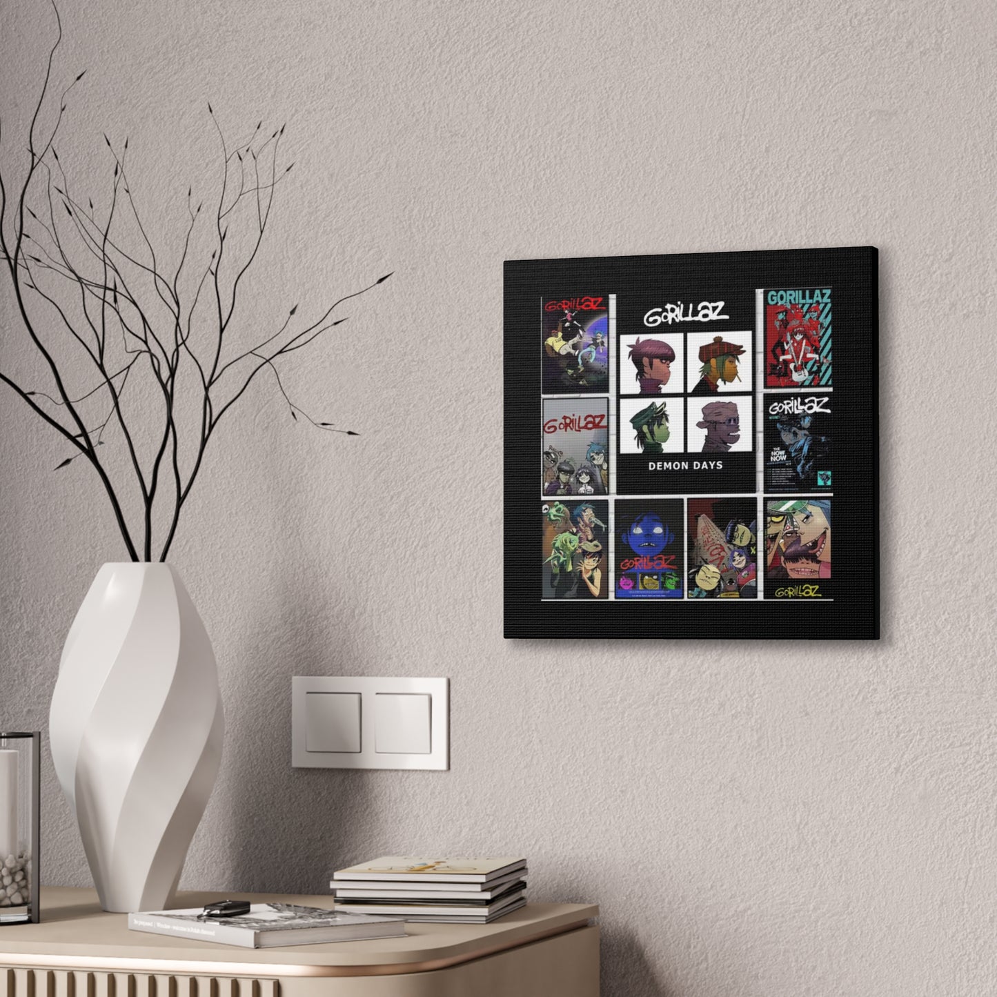 Pop Culture Icons Collage Canvas | Art Edition