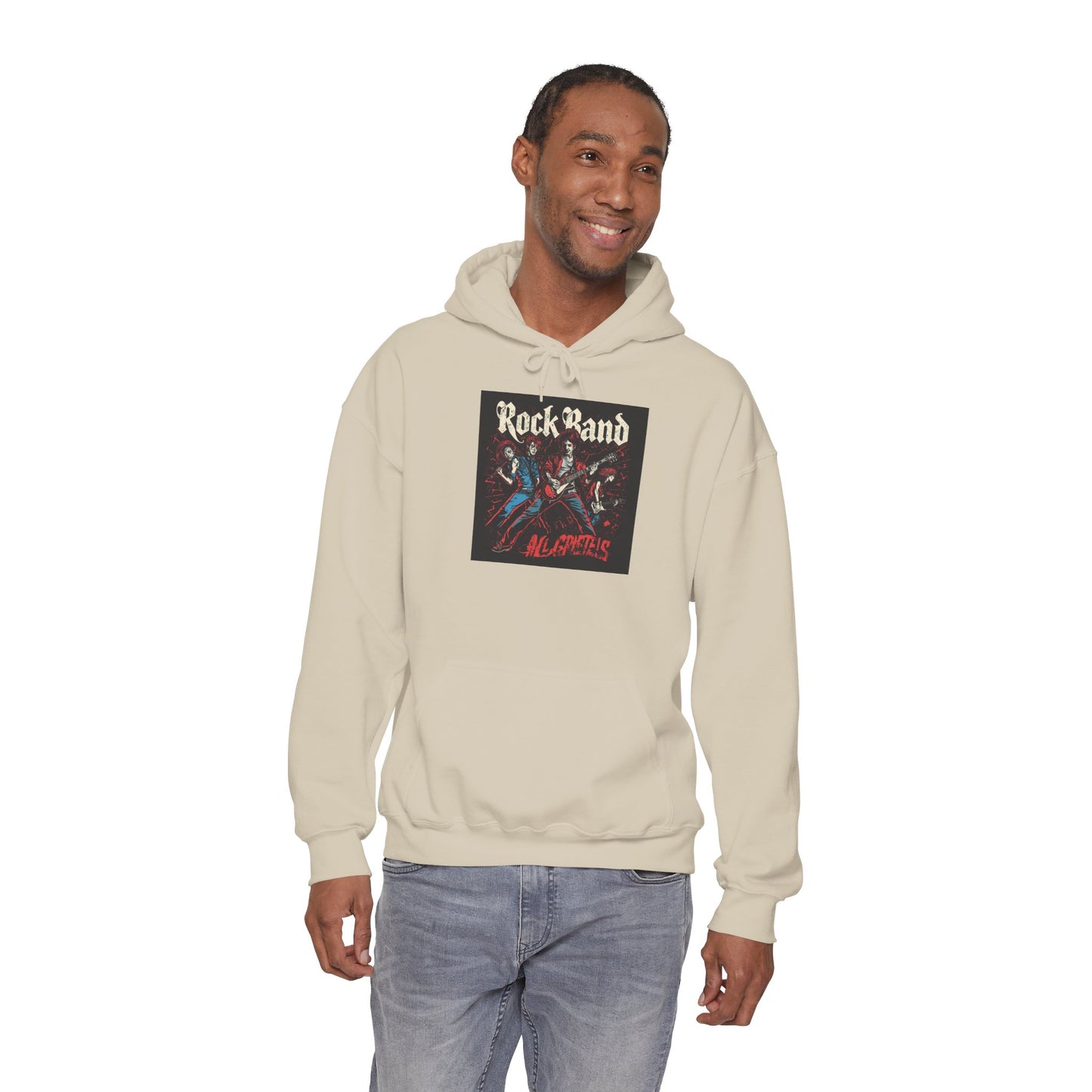 Rock Band Rebel Hoodie | Eco-Limited