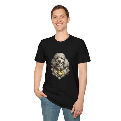 Poodle Ink Portrait T-Shirt | Eco-Limited