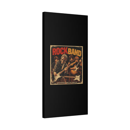 Rock Band Vintage Canvas Wall Art | Eco - Limited