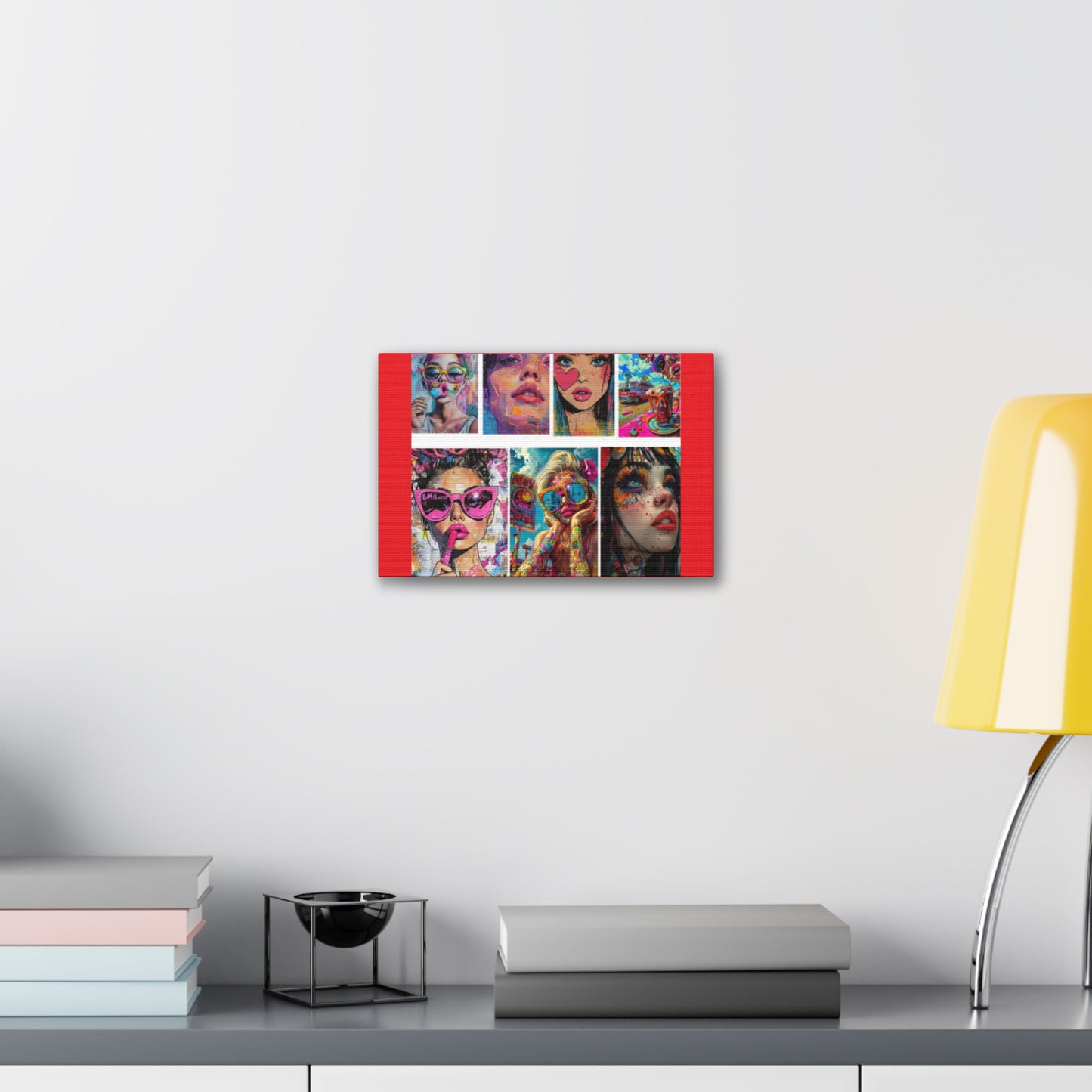 Pop Art Muse Canvas | Statement Wall Art