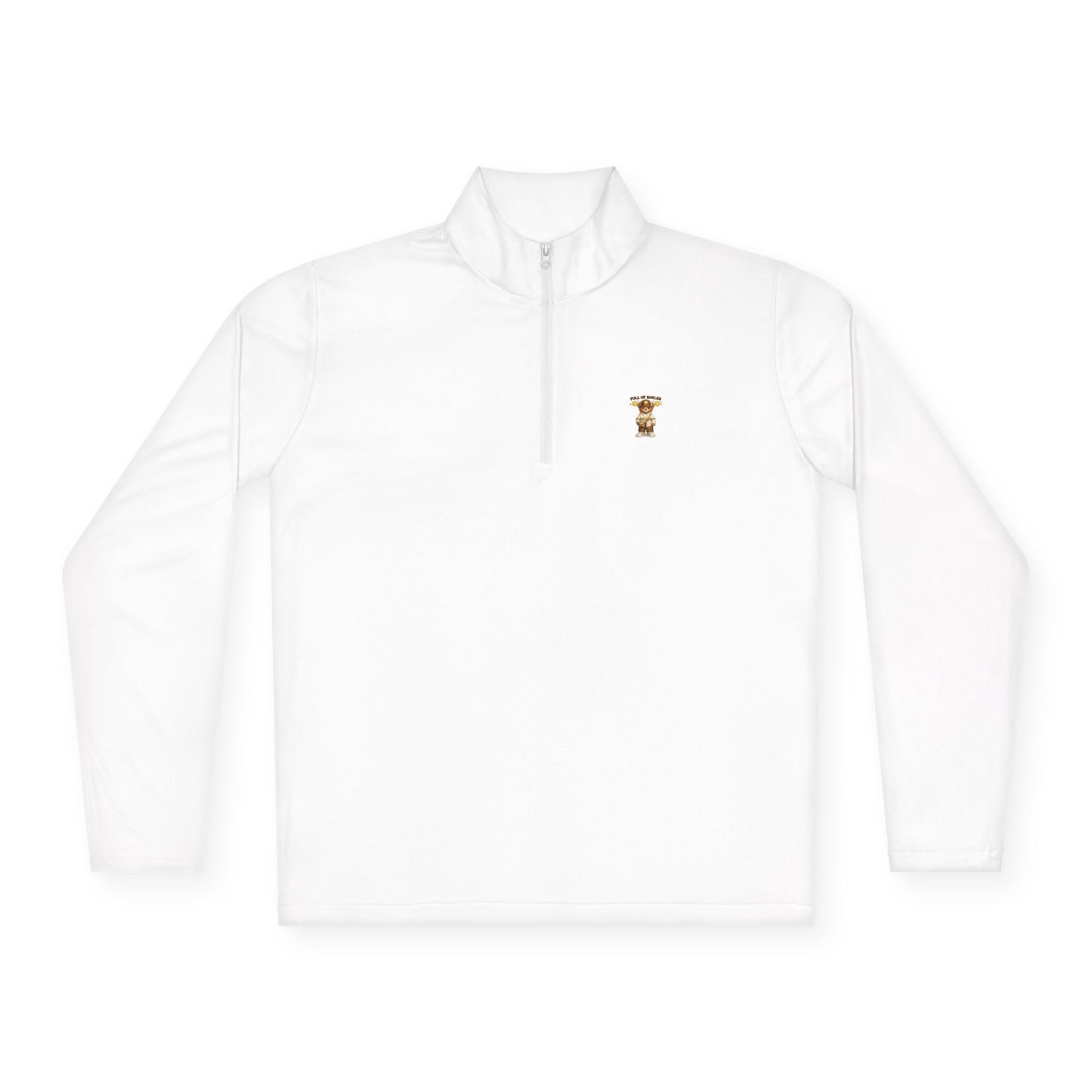 Spread the Smiles Bear Zip-Up Sweatshirt | Eco-Limited