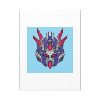 Mecha Warrior Helmet Organic Canvas