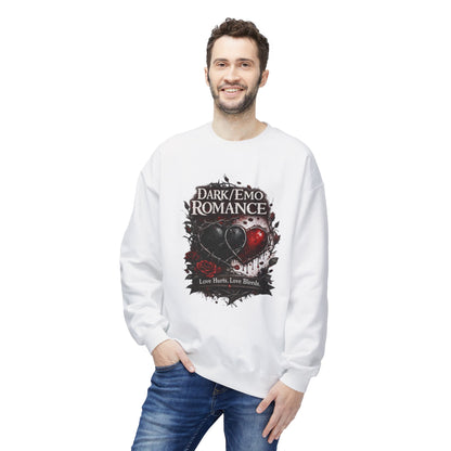 Dark Emo Romance Heart Sweatshirt | Eco-Limited