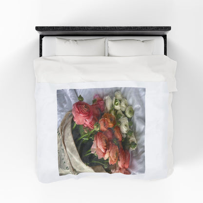 Romantic Velveteen Plush Blanket