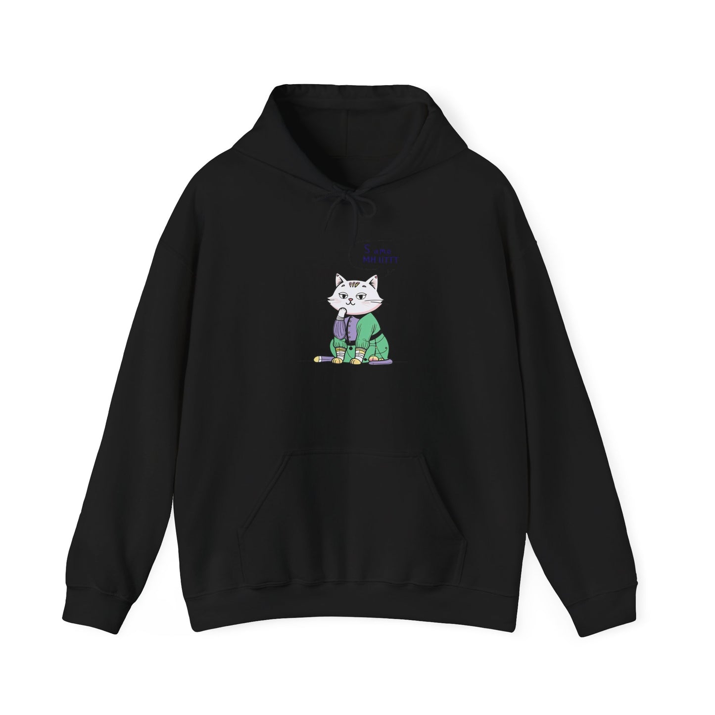 Chill Cat Street Art Hoodie | Eco-Limited