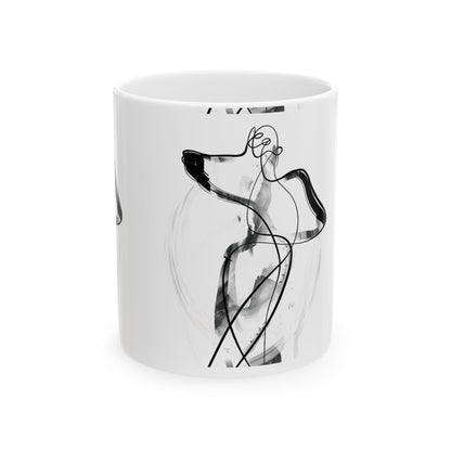 Ink Figure Art Mug | Eco-Limited