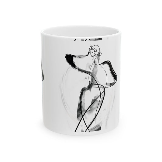 Ink Figure Art Mug | Eco-Limited