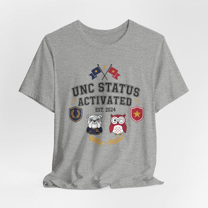 UNC Status Activated Graphic T-Shirt | Eco-Limited
