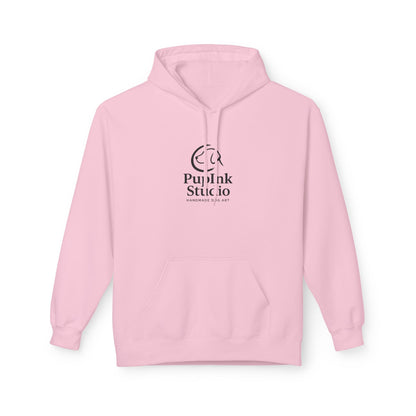 PupInk Studio Minimal Logo Cozy Hoodie|Eco-Friendly - Limited