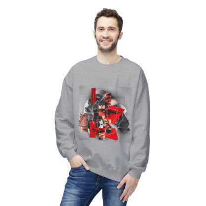 Surreal Identity Collage Sweatshirt | Eco-Limited