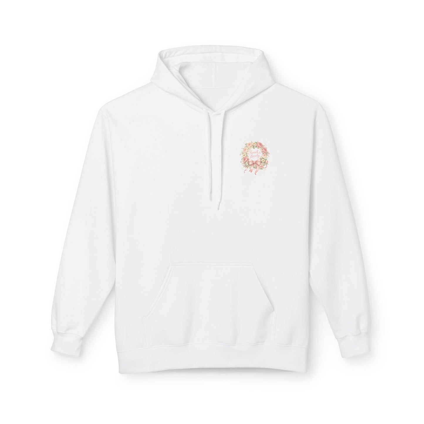 Sweet Floral Emblem Hoodie | Eco-Limited