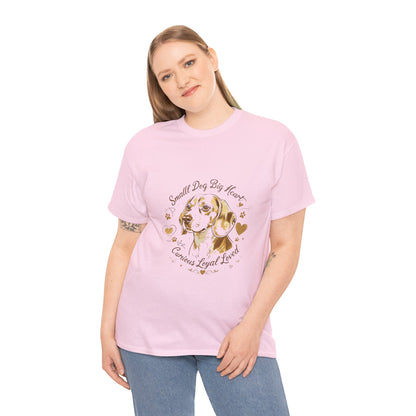 Beagle Small Dog Big Heart T-Shirt | Eco-Limited