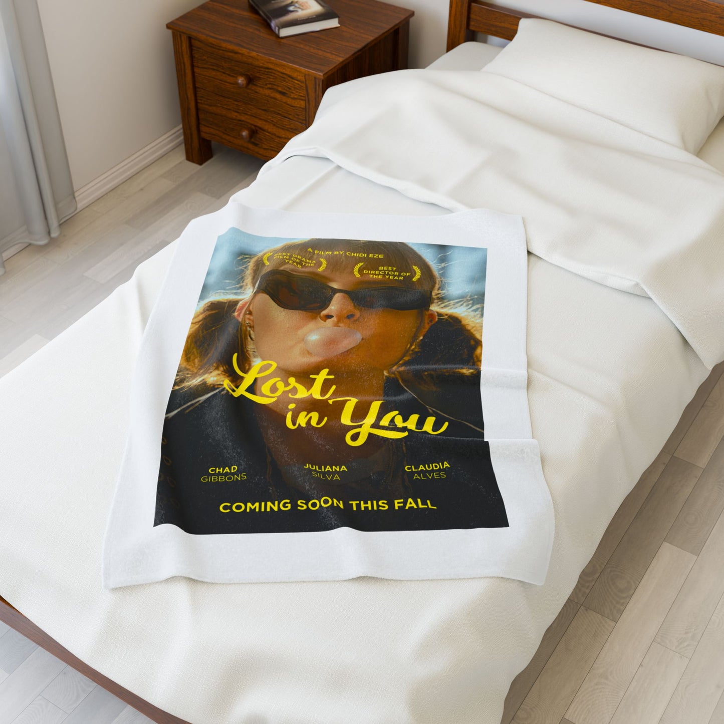 "Lost in You" Movie Poster Throw