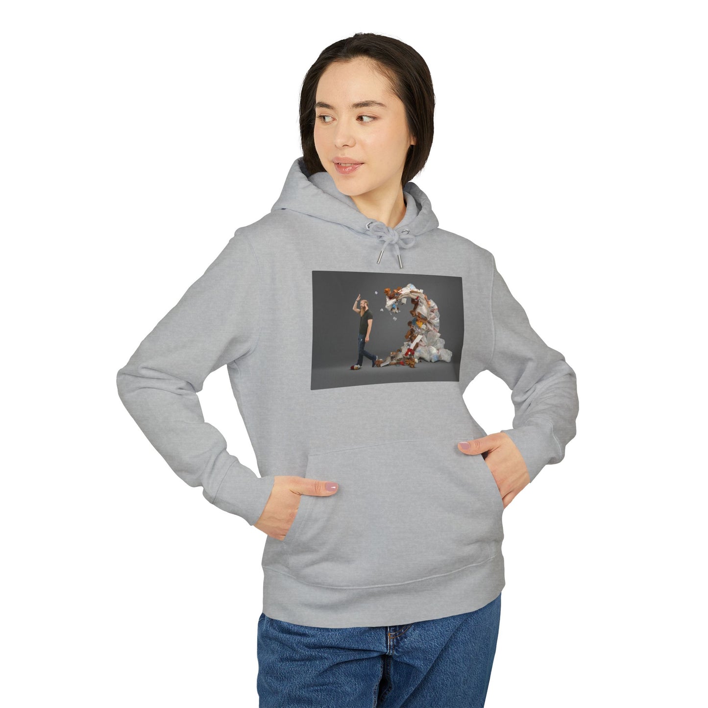 Organic Concept Art Graphic Hoodie | Eco-Limited