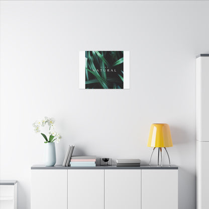 Stay Natural Botanical Canvas Wall Art