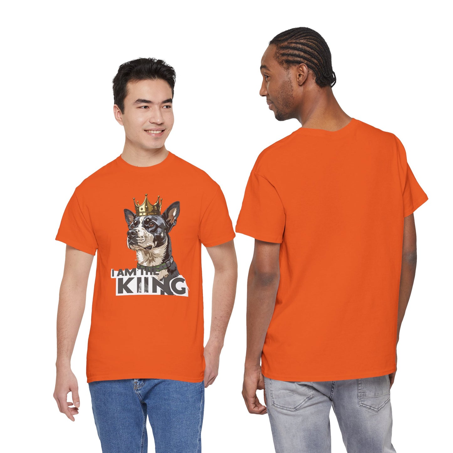 I Am The King Dog T-Shirt | Eco-Limited