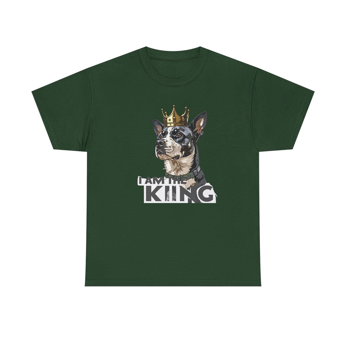 I Am The King Dog T-Shirt | Eco-Limited