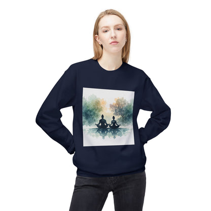 Calm Reflection Meditation Sweatshirt | Eco-Limited