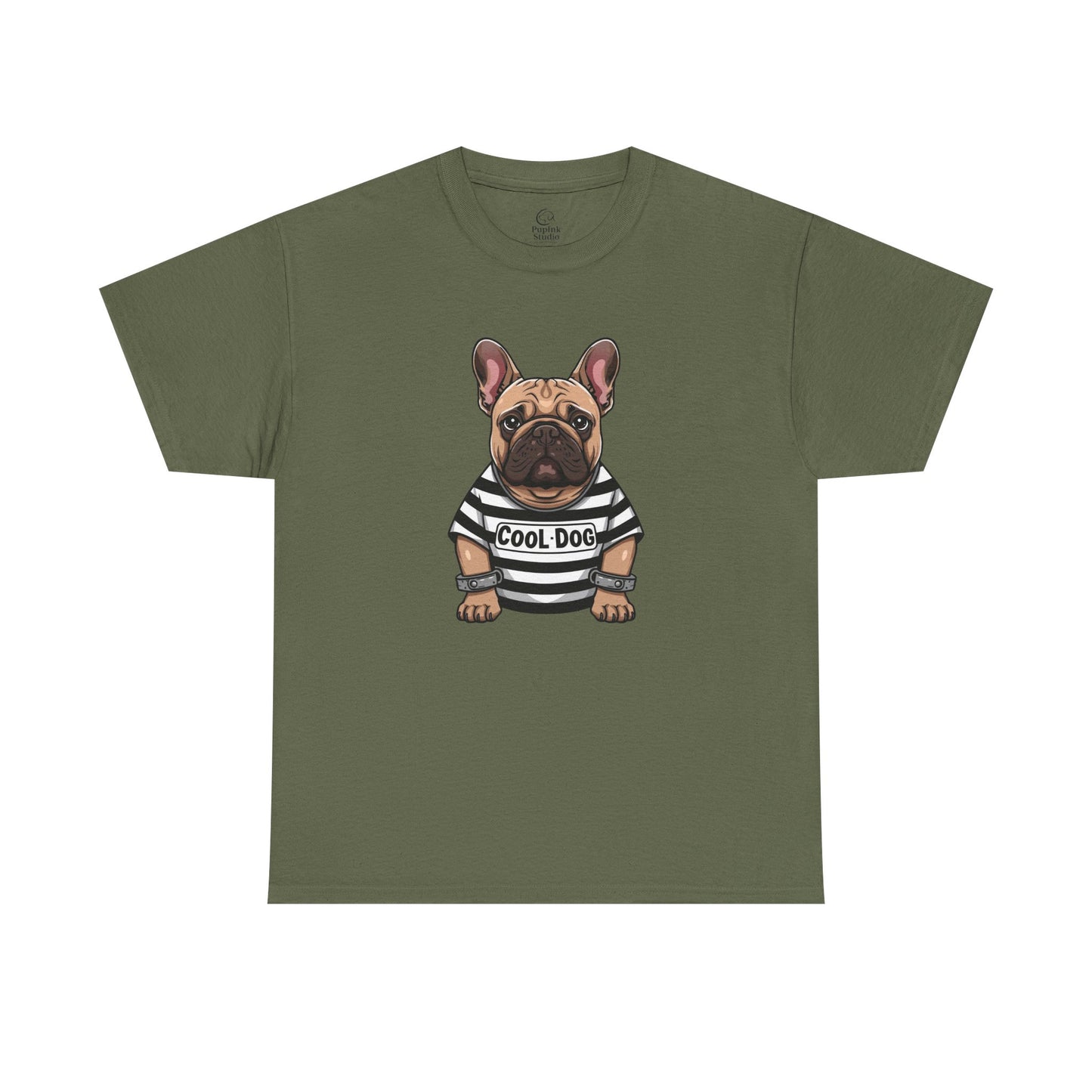 Cool Dog French Bulldog Graphic T-Shirt | Eco-Limited