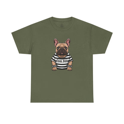 Cool Dog French Bulldog Graphic T-Shirt | Eco-Limited