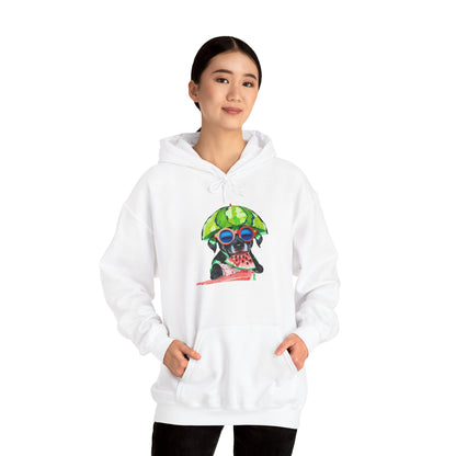 Cute Watermelon Pup Graphic Hoodie|Eco-Friendly - Limited