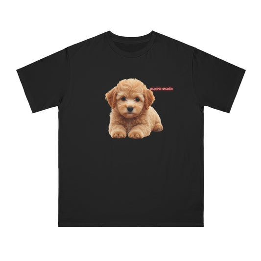 Organic Puppy Portrait T-Shirt | Organic-Limited