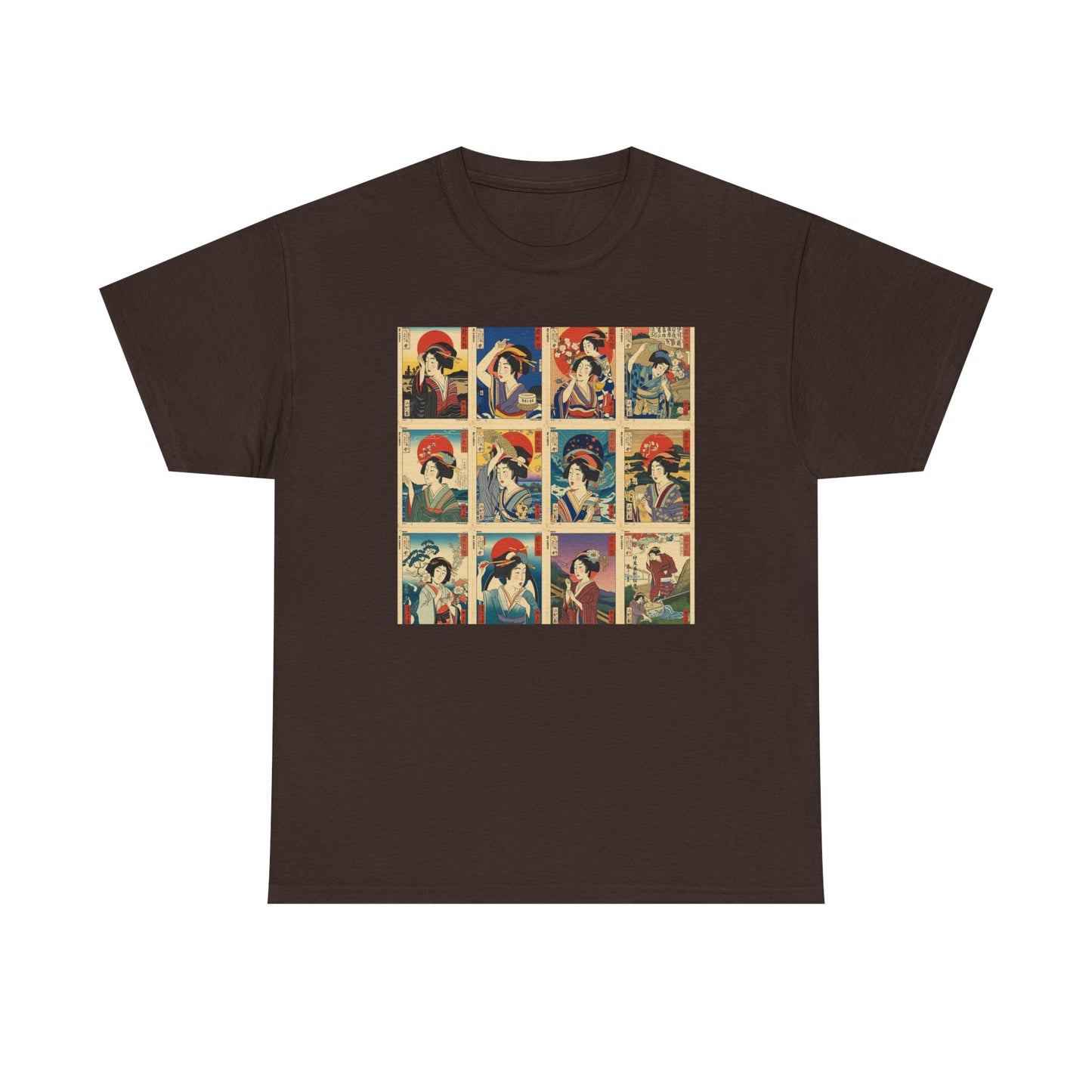 Retro Ukiyo Pop Art T-Shirt | Eco-Limited